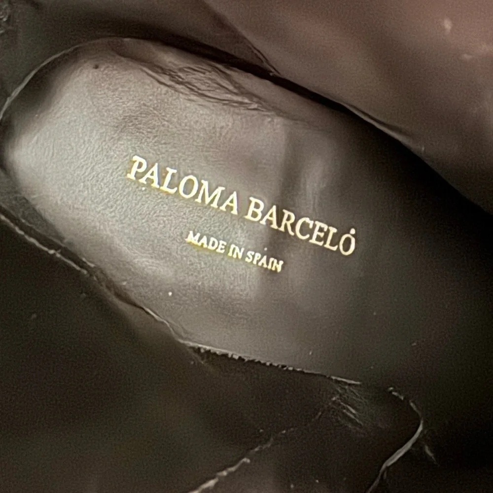 PALOMA BARCELO’ Eros Heeled Ankle Platform Boot Genuine Leather SZ: 38 $525